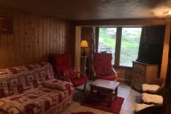 Le coin salon du chalet